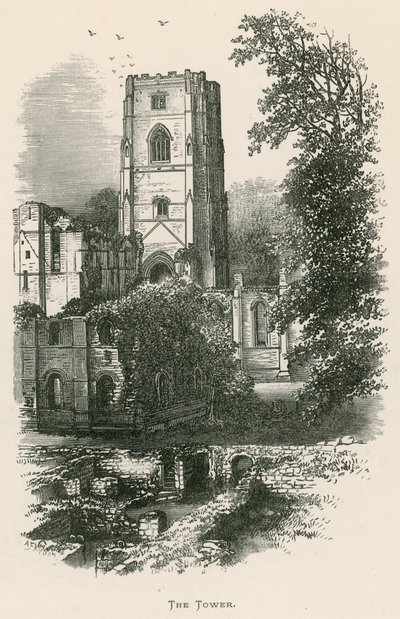 Fountains Abbey, The Tower by Alexander Francis Lydon